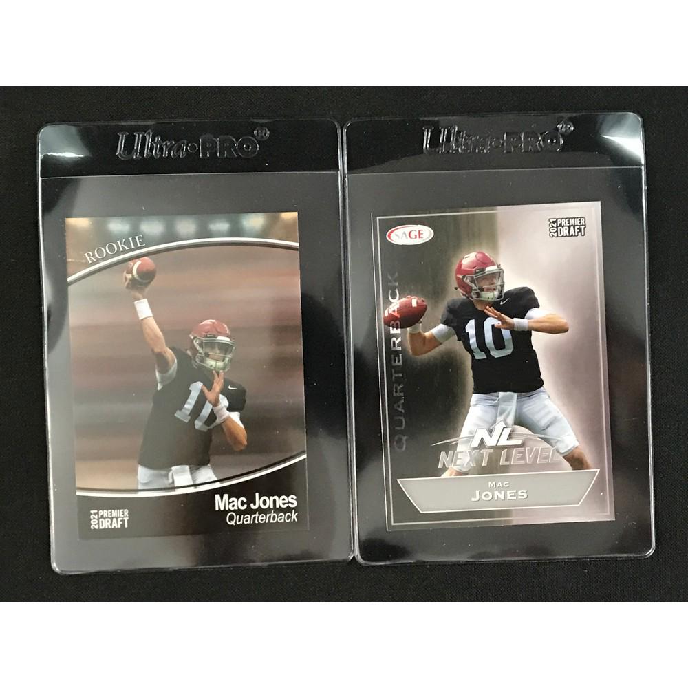 Pair Of Mac Jones Rookie Cards (1 of 2)