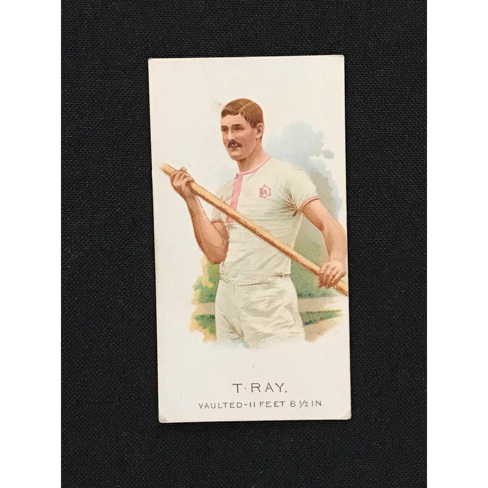 1887 N28 Allen And Ginter Pole Vault T.ray: 1887 N28 Allen And Ginter Pole Vault T.ray