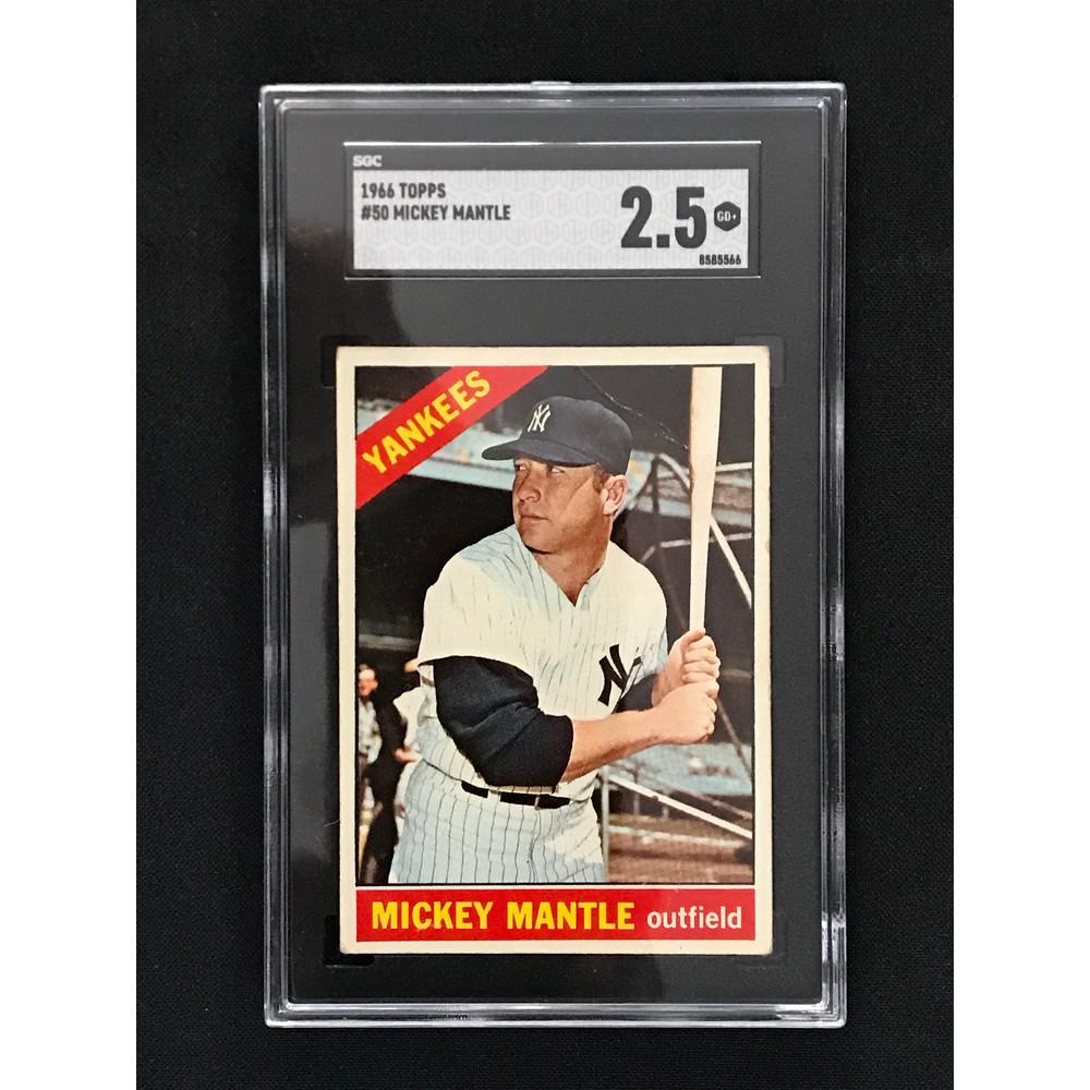 1966 Topps Mickey Mantle Sgc 2.5 (1 of 2)