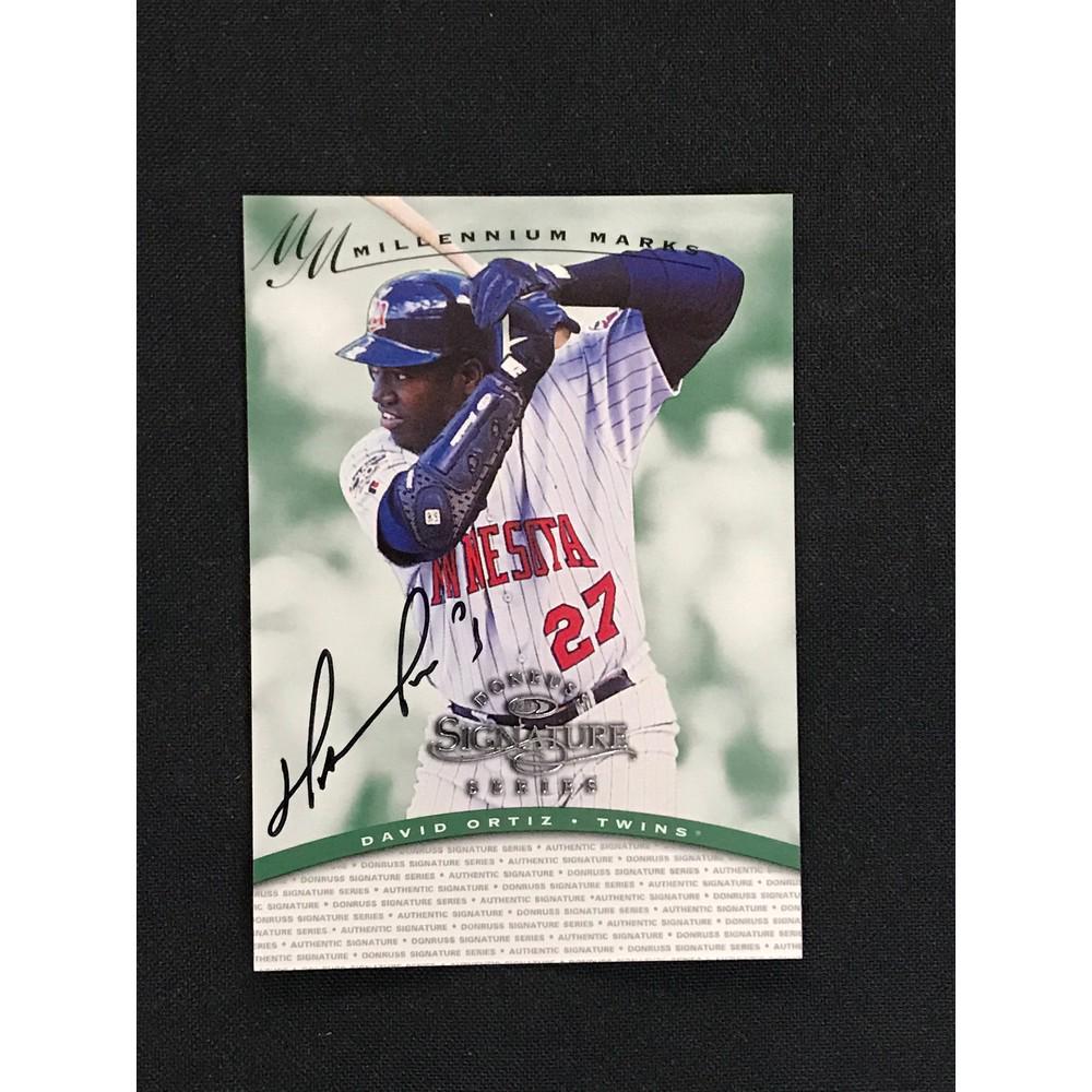 1997 David Ortiz Green/auto Rookie #125/1000 (1 of 2)