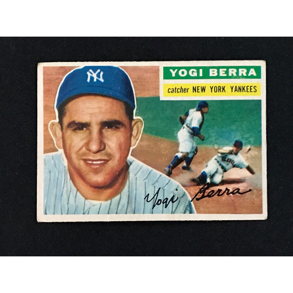 1956 Topps Yogi Berra Card (1 of 2)