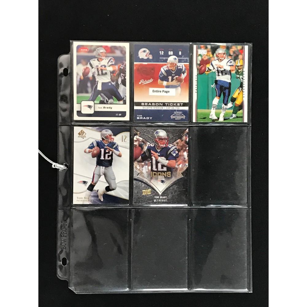 5 Vintage Tom Brady Cards (1 of 2)