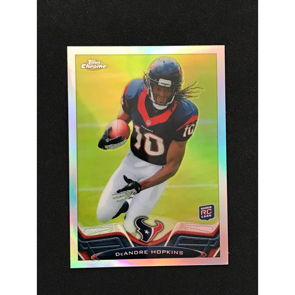 2013 Topps Chrome Deandre Hopkins Rc Refractor (1 of 2)