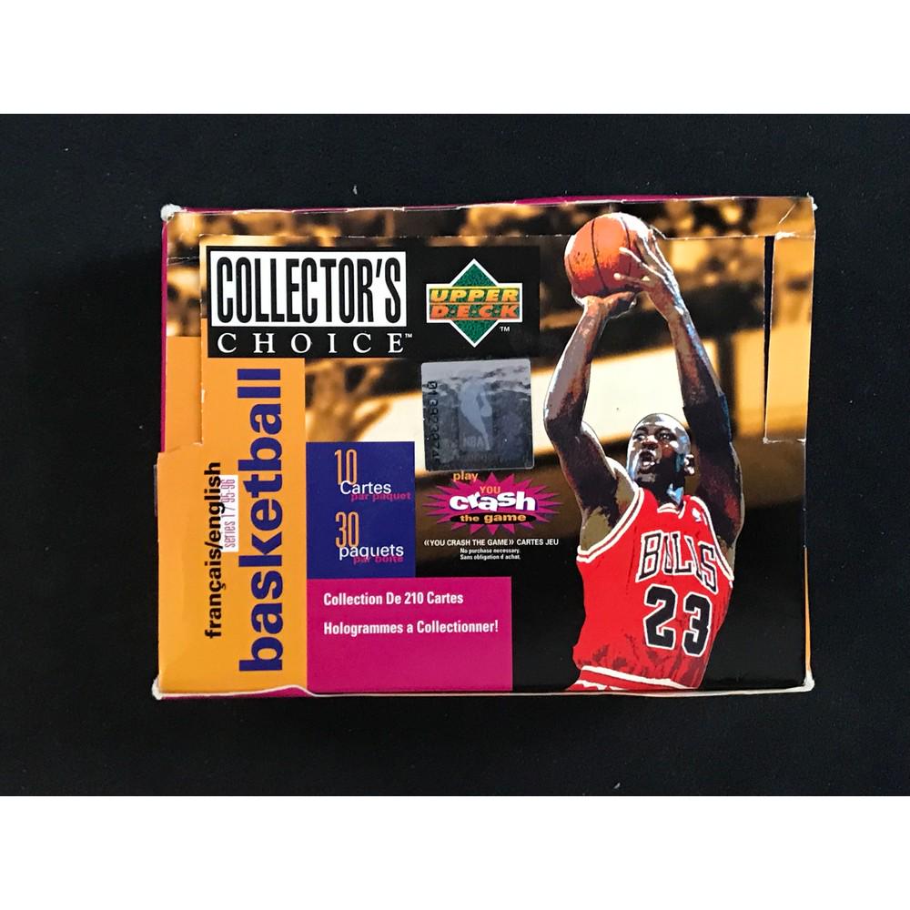 1995/96 Collectors Choice Nearly Full Wax Box (1 of 2)