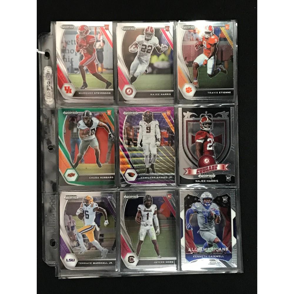 13 2021 Prizm Football Rookie Cards (1 of 4)