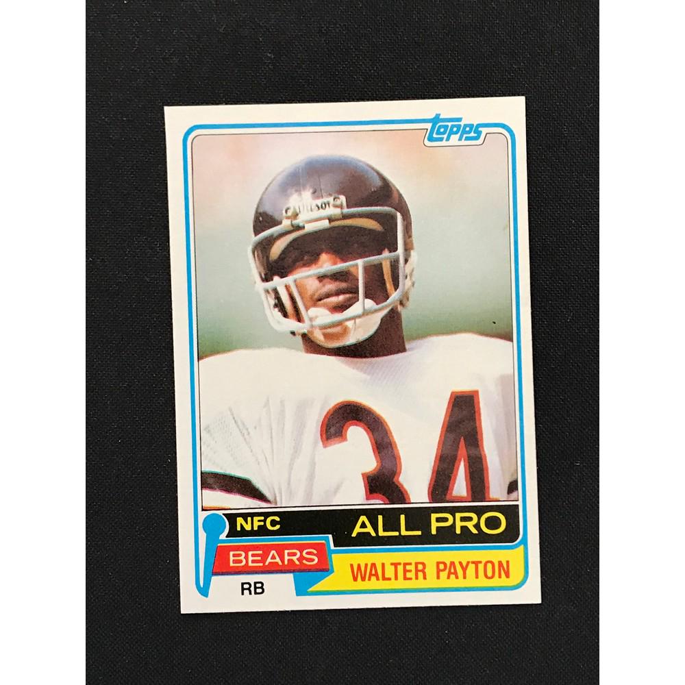 1981 Topps Walter Payton Mint (1 of 2)