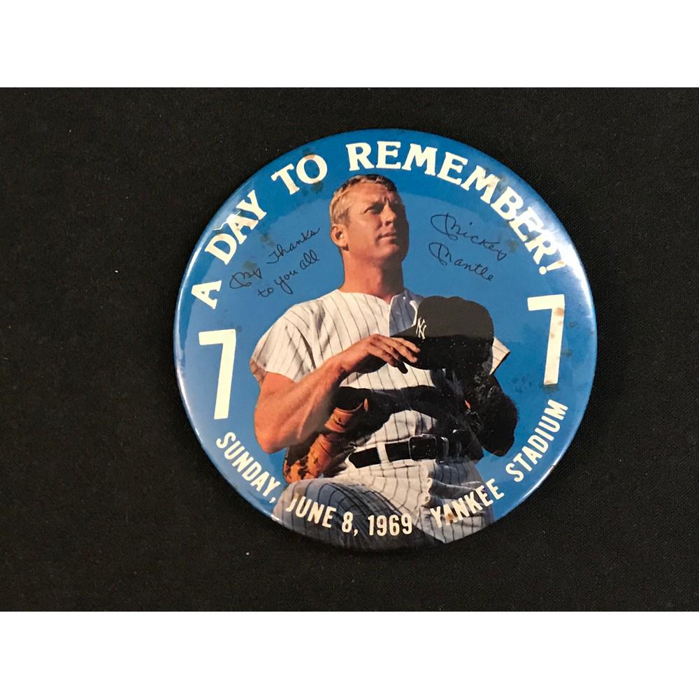 Mickey Mantle Day Stadium Pin (1 of 2)