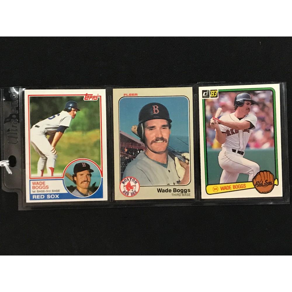 Three Different Wade Boggs Rookies: Three Different Wade Boggs Rookies