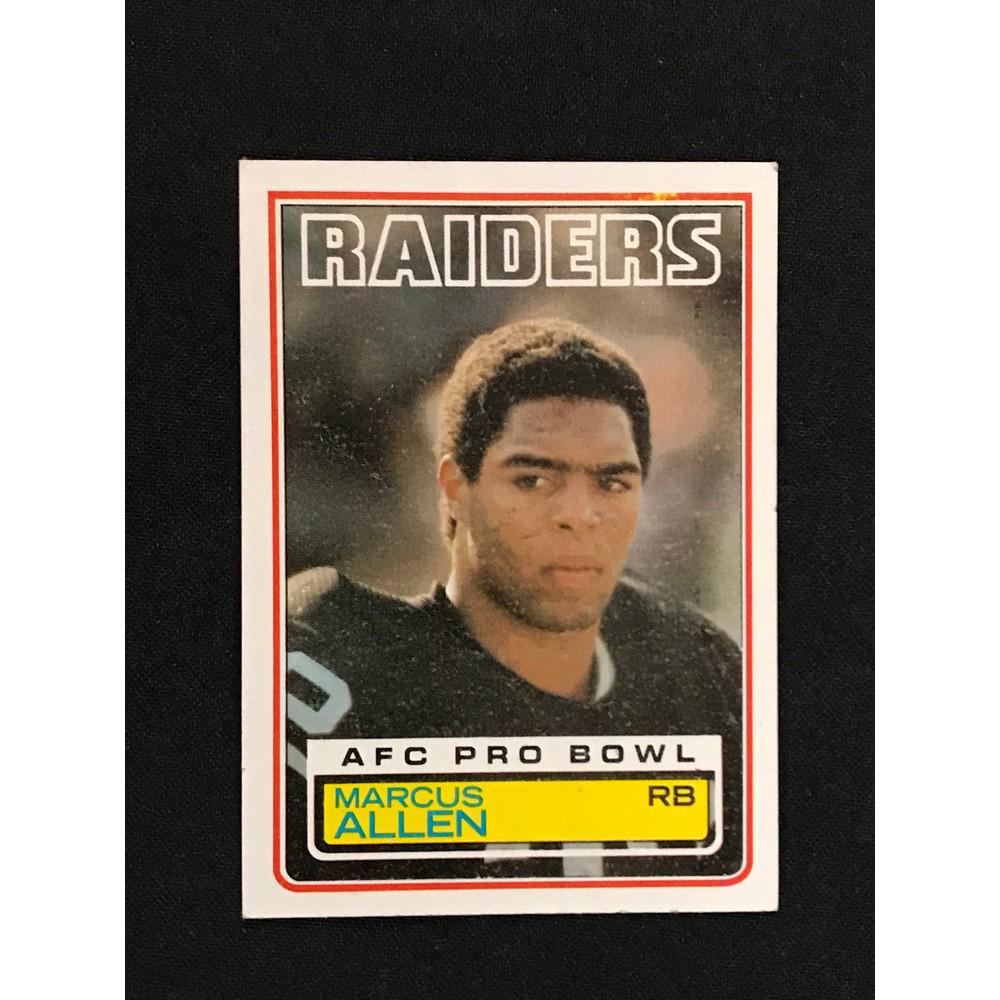 1984 Topps Marcus Allen Rookie Card: 1984 Topps Marcus Allen Rookie Card