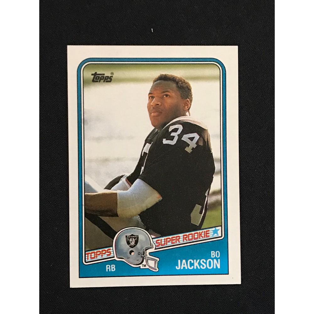 1988 Topps Bo Jackson Rookie Card (1 of 2)