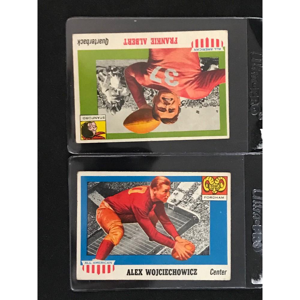 Two 1955 Topps Football All American Cards (1 of 2)