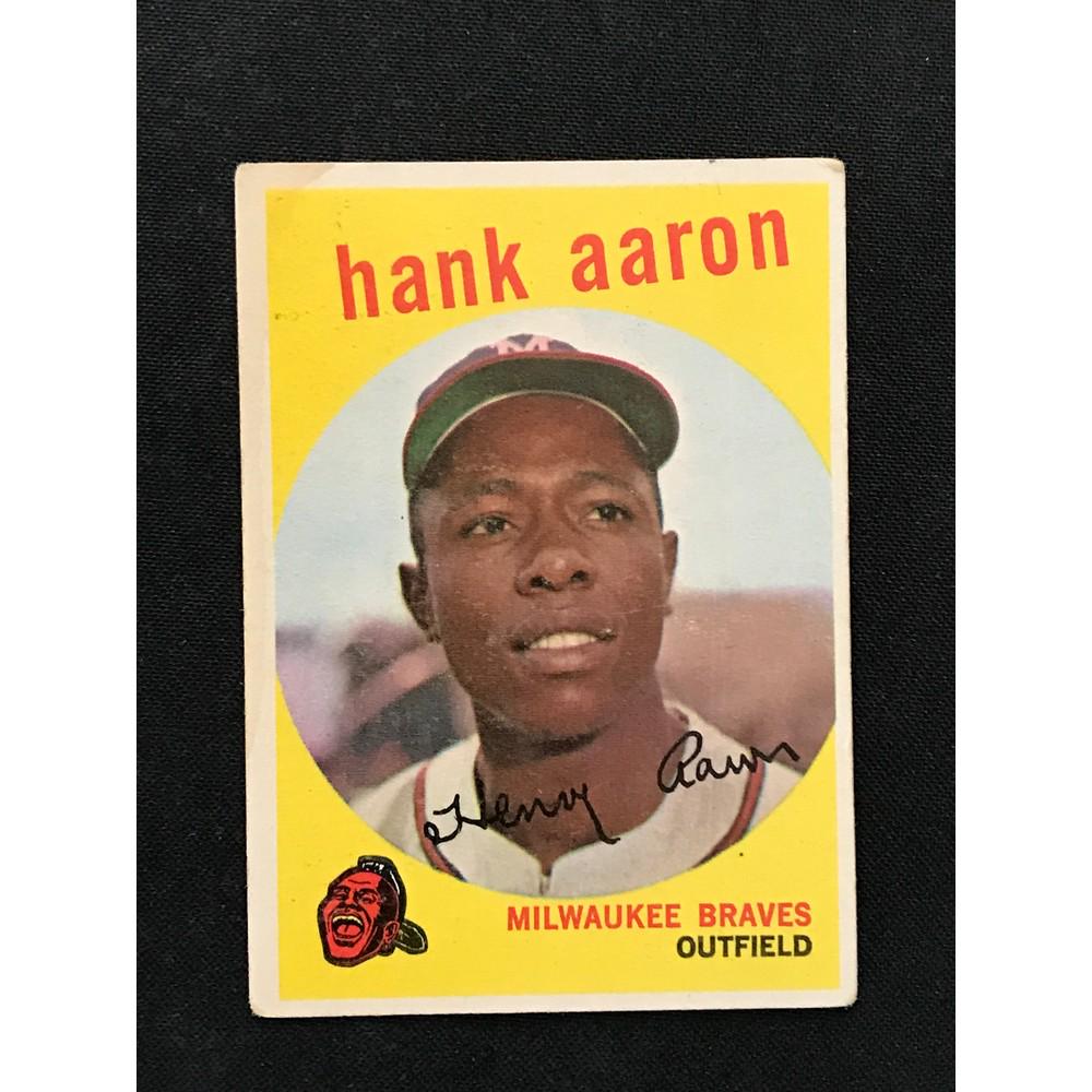 1959 Topps Hank Aaron #380 (1 of 2)