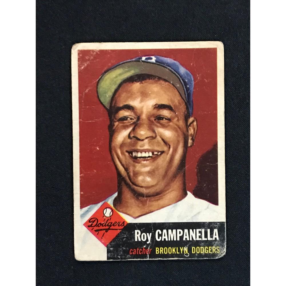 Low Grade 1953 Topps Roy Campanella (1 of 2)