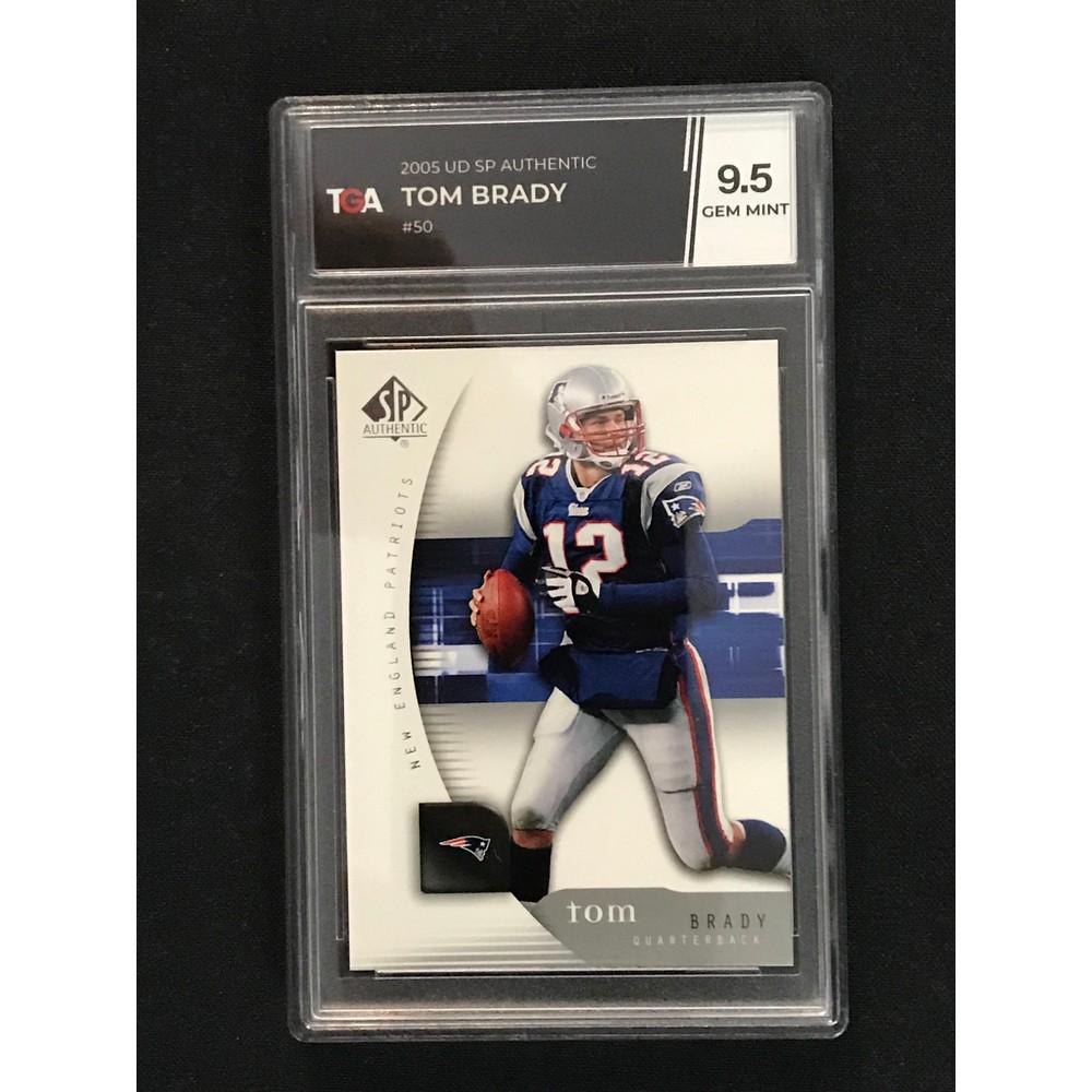 2005 Ud Sp Tom Brady Tga 9.5 Gem Mint (1 of 2)
