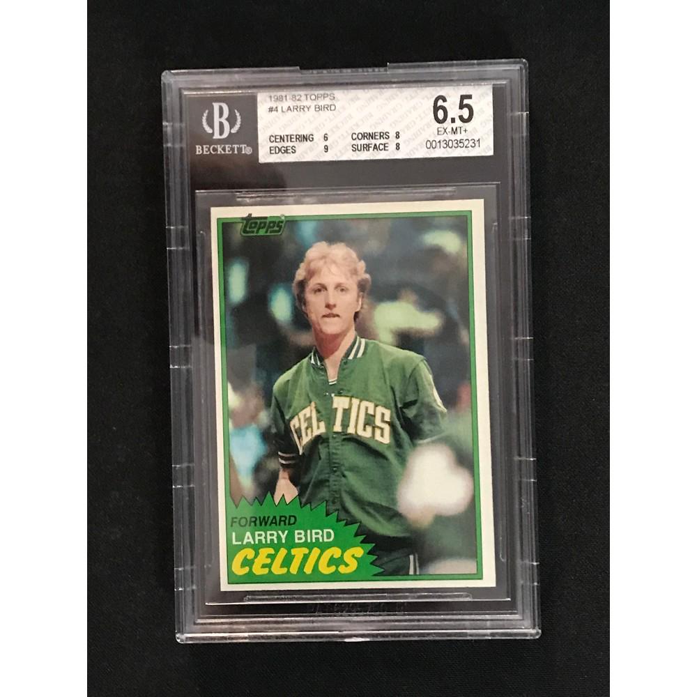 1981 Topps Larry Bird Bgs 6.5 (1 of 2)