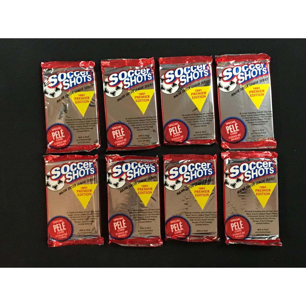 15 1991 Soccer Wax Packs: 15 1991 Soccer Wax Packs