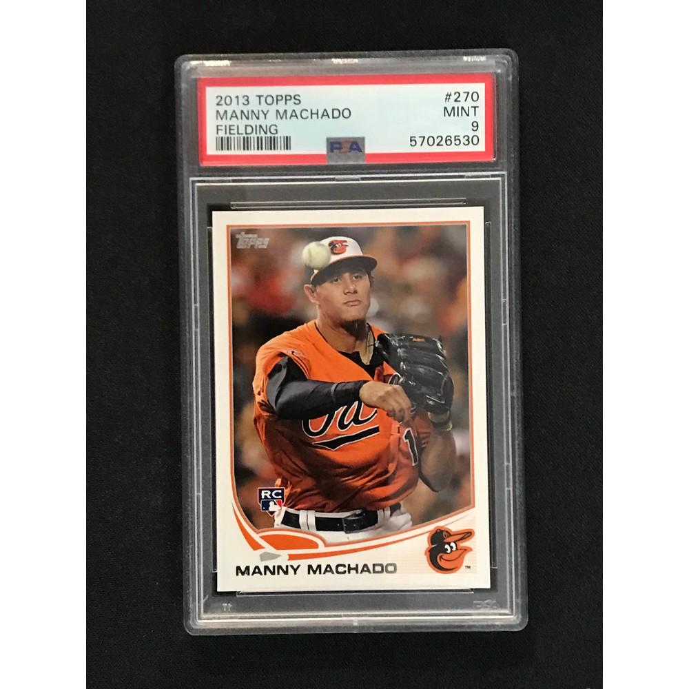 2013 Topps Manny Machado Rookie Psa 8 (1 of 2)