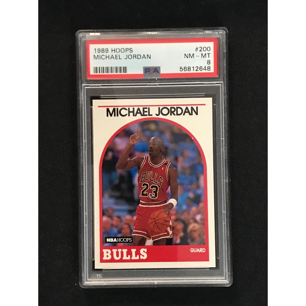1989 Hoops Michael Jordan Psa 8 (1 of 2)