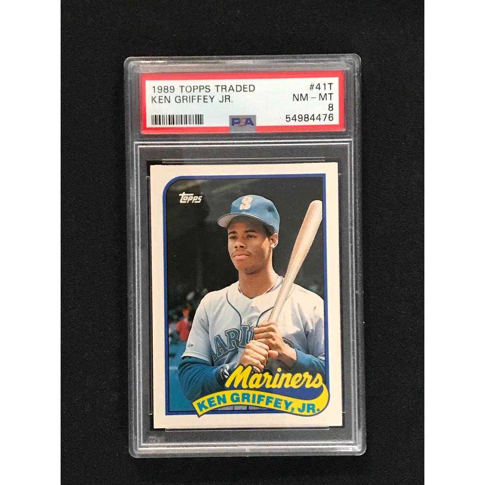 1989 Topps Traded Ken Griffey Jr, Rc Psa 8 (1 of 2)