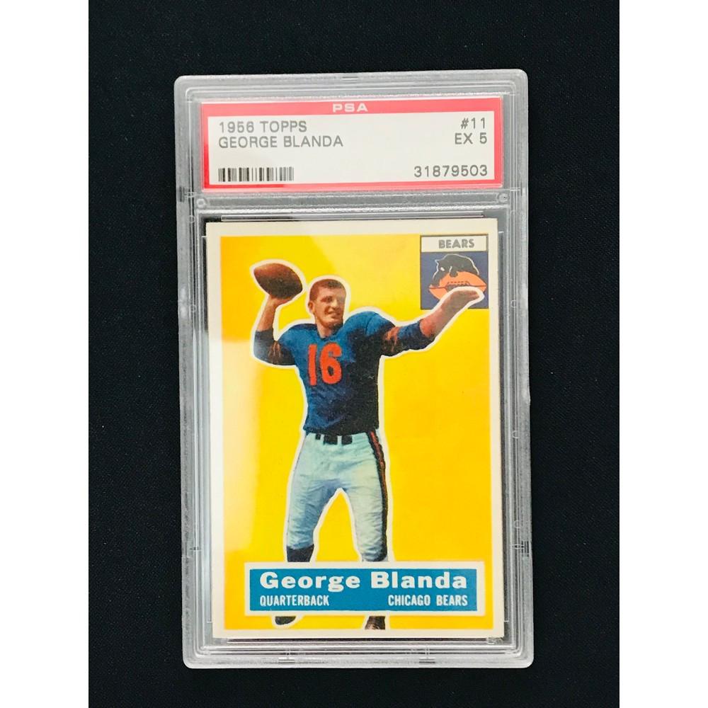 1956 Topps George Blanda Psa 5 (1 of 2)