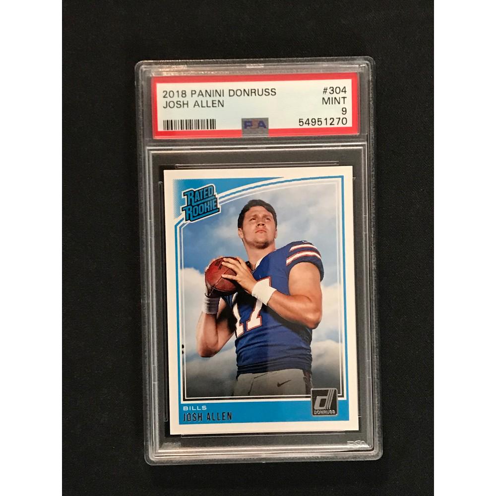 2018 Donruss Josh Allen Rookie Psa 9 (1 of 2)