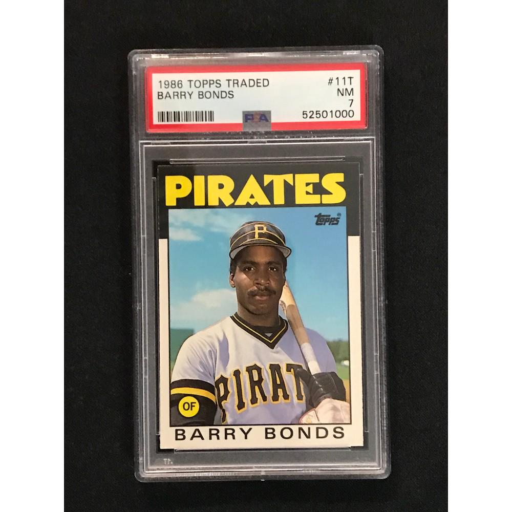 1986 Topps Traded Barry Bonds Rc Psa 7 (1 of 2)