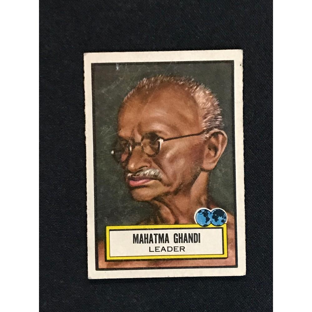 1952 Topps Look N See Mahatma Ghandi (1 of 2)