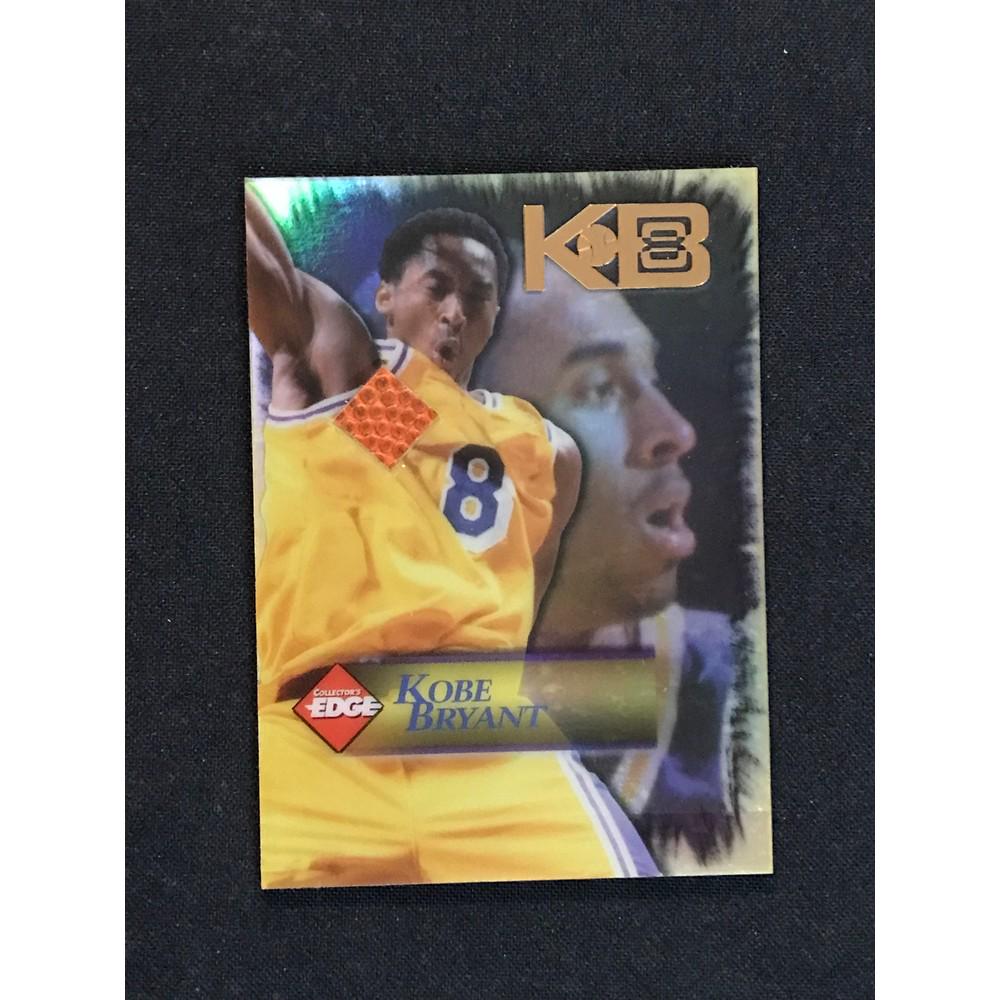 1998 Collector Edge Kobe Bryant Insert Swatch Card (1 of 2)