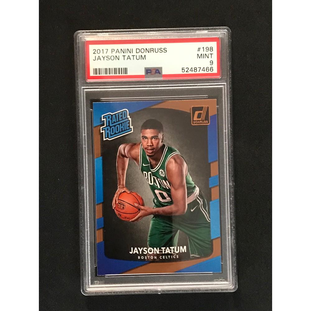 2017 Donruss Jayson Tatum Rookie Psa 9 (1 of 2)