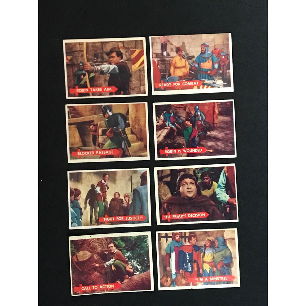 37 1957 Topps Robinhood Cards (1 of 2)