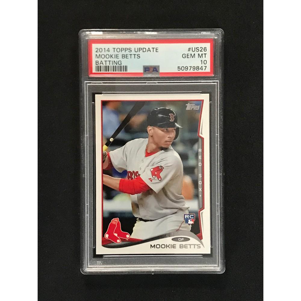 2014 Topps Update Mookie Betts Rc Psa 10 (1 of 2)