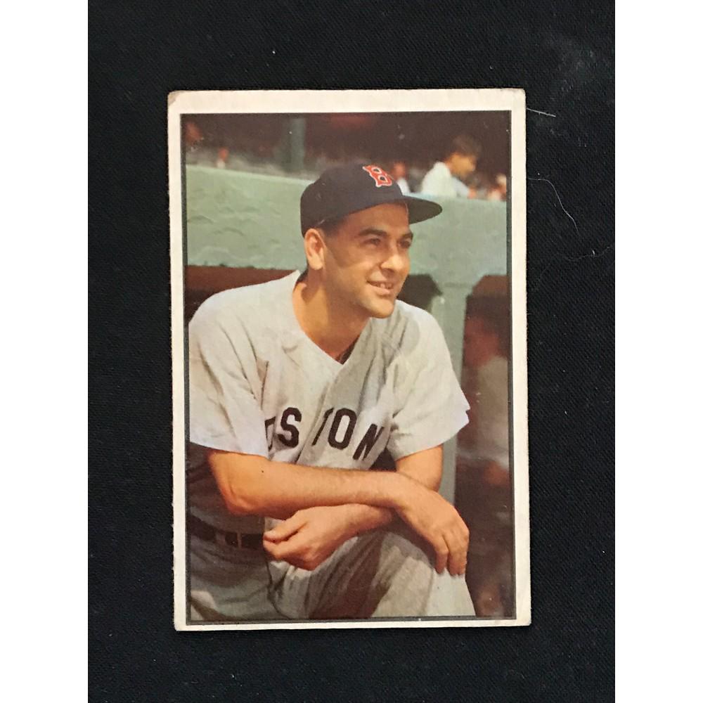 1953 Bowman Color Lou Boudreau Hof (1 of 2)