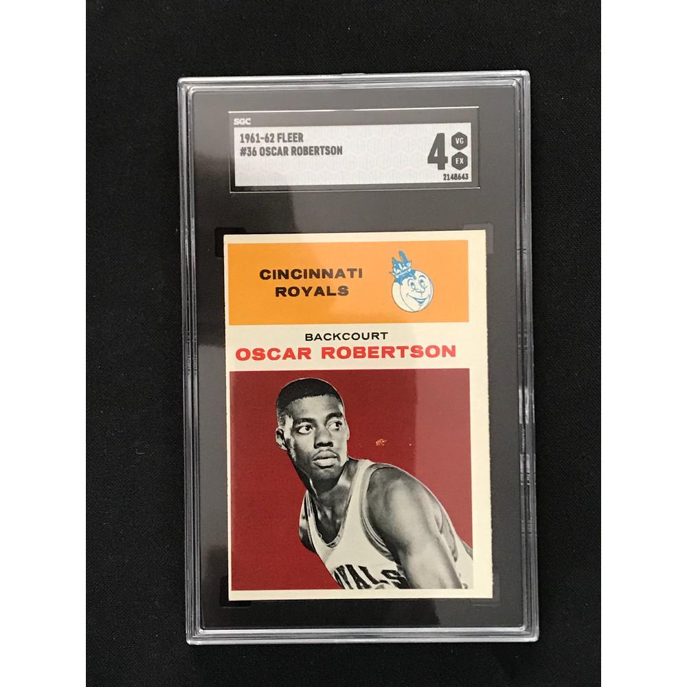 1961 Fleer Oscar Robertson Rookie Sgc 4 (1 of 2)