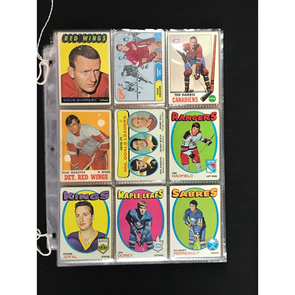 214 1960's-70's Topps Hockey Cards With Hof (1 of 6)