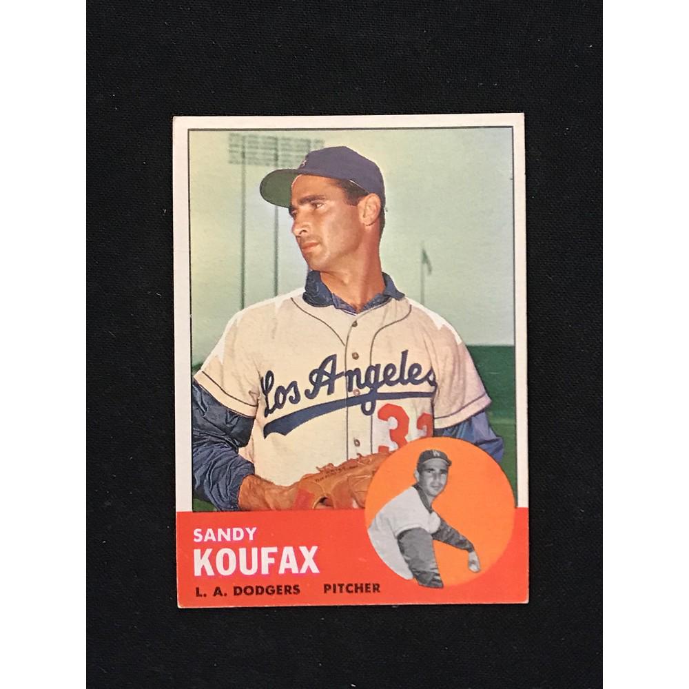 1963 Topps Sandy Koufax Vg-ex (1 of 2)