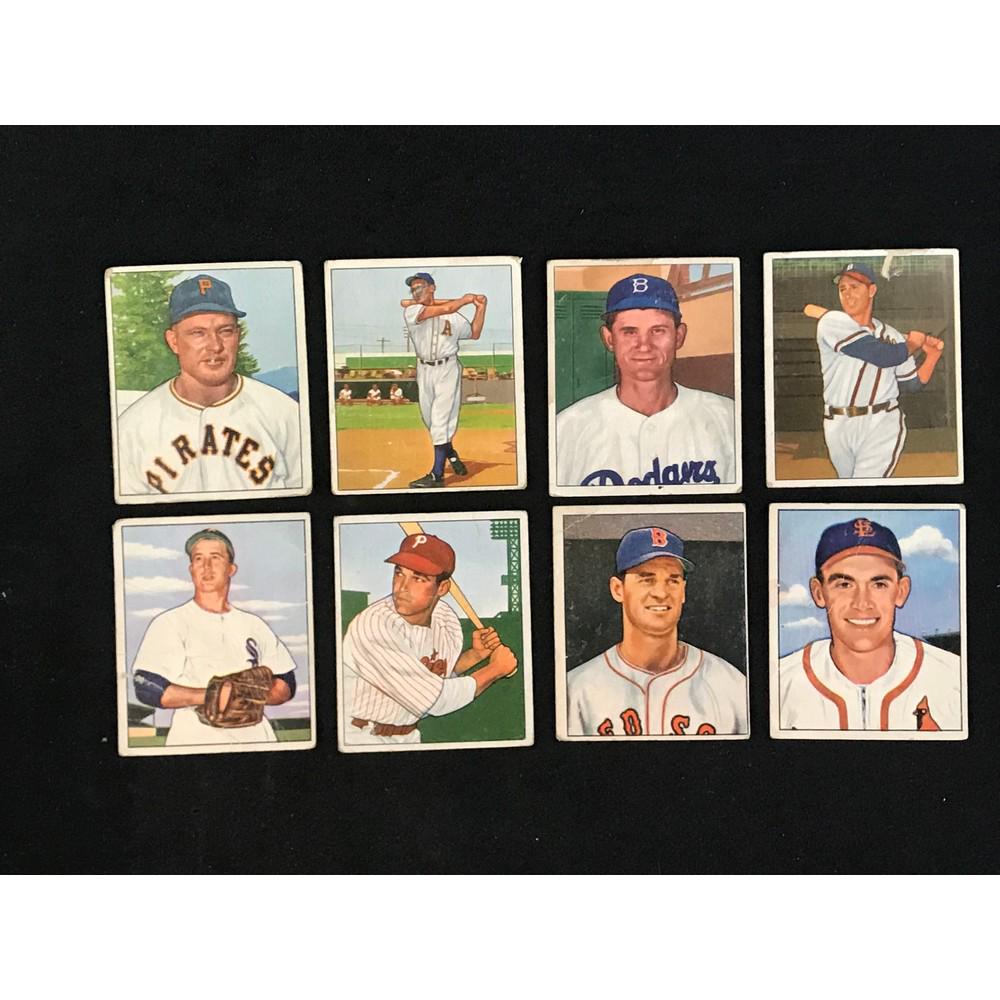 Over 50 1950 Bowman Baseball Cards (1 of 2)