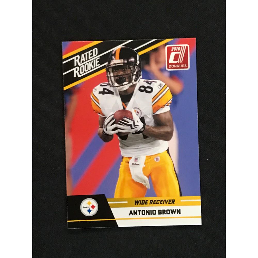 2010 Donruss Antonio Brown Rookie Card (1 of 2)
