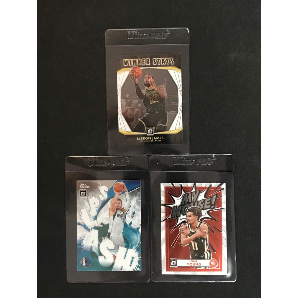 Three 2021 Optic Basketball Insert Cards (1 of 2)