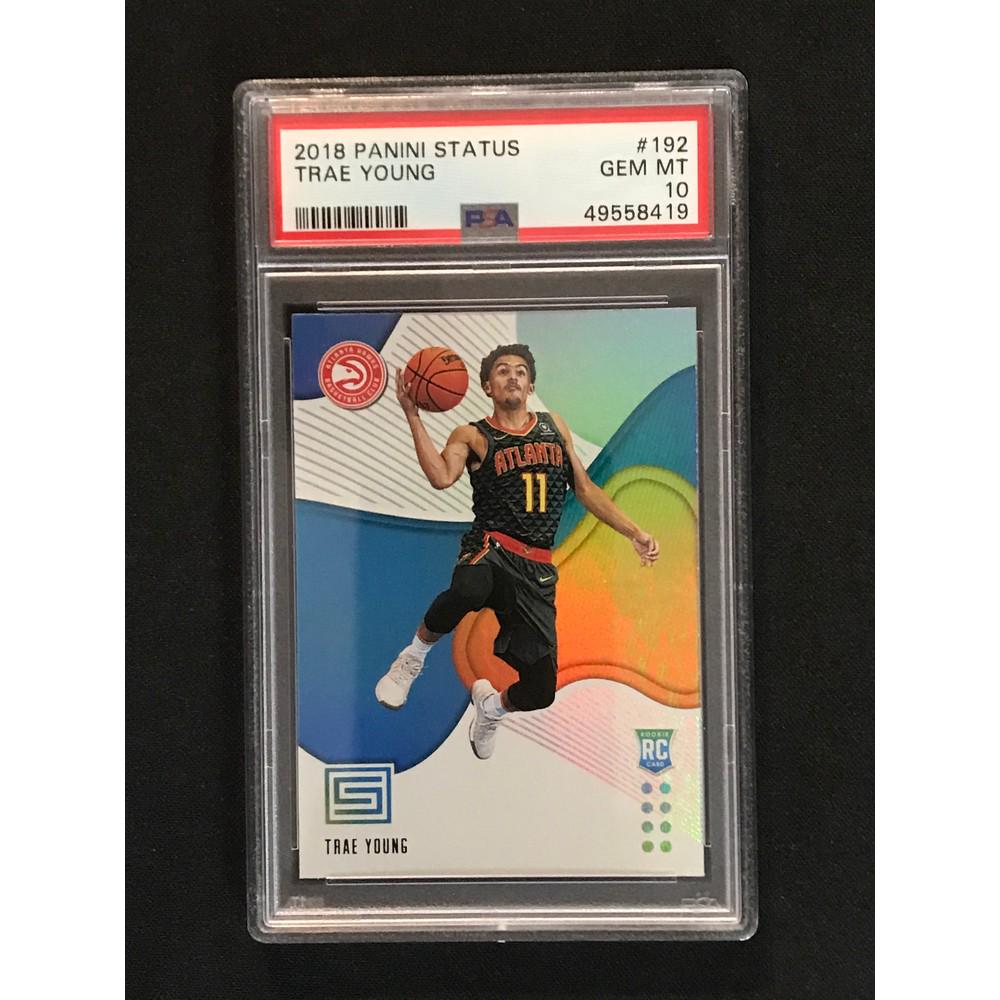 2018 Panini Status Trae Young Rookie Psa 10 (1 of 2)
