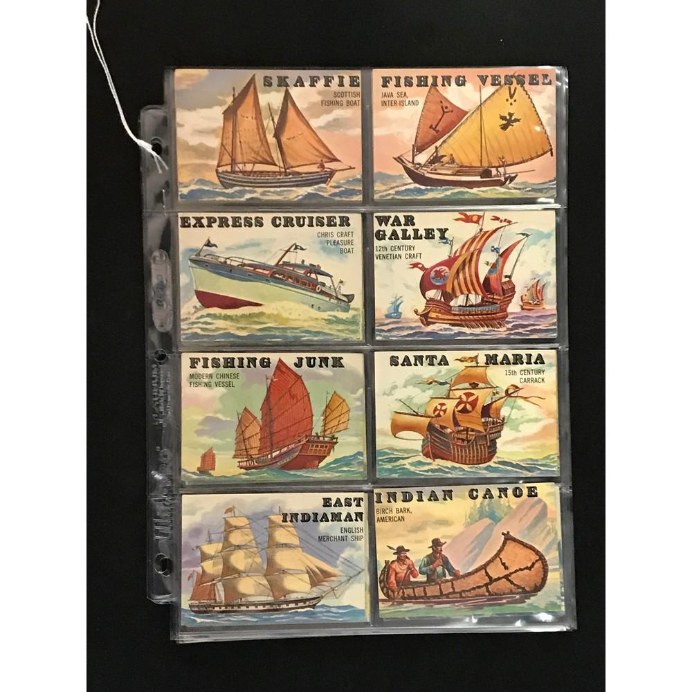 19 Vintage Rails And Sails Cards: 19 Vintage Rails And Sails Cards
