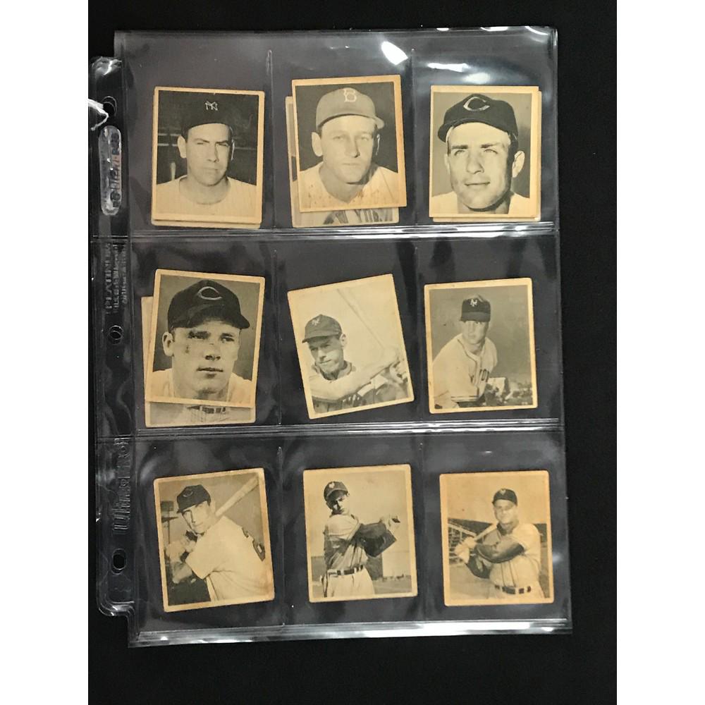 13 1948 Bowman Baseball Cards (1 of 4)
