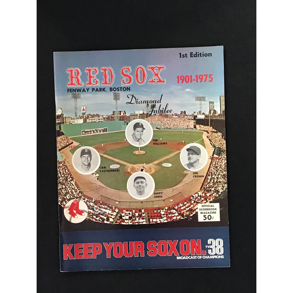 1975 Boston Red Sox Program (1 of 2)