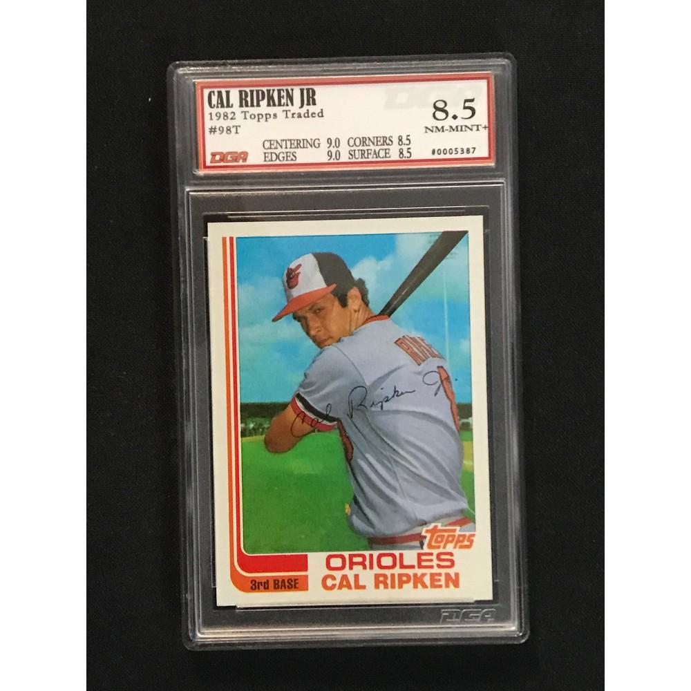 1982 Topps Traded Cal Ripken Jr. Rc Graded 8.5 (1 of 2)
