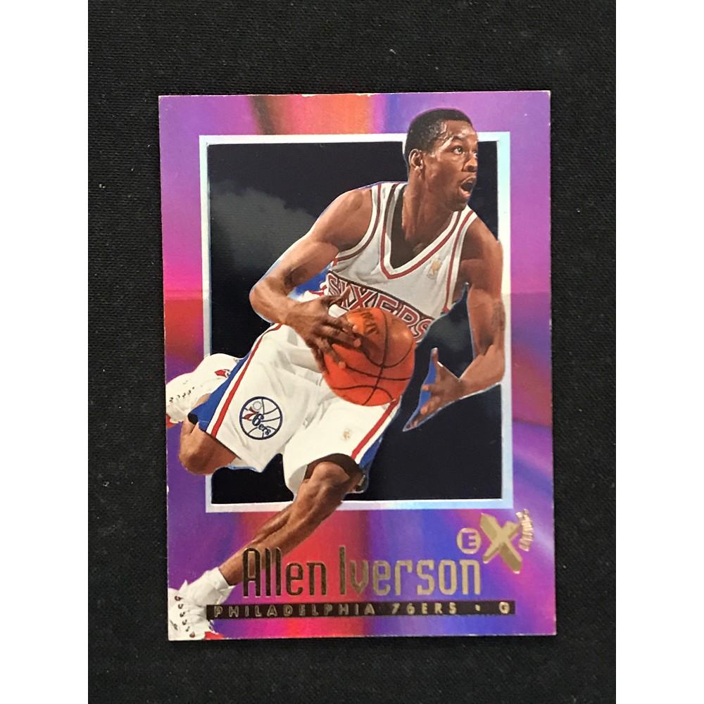 1997 Skybox Ex Ray Allen Iverson Rookie Card (1 of 2)