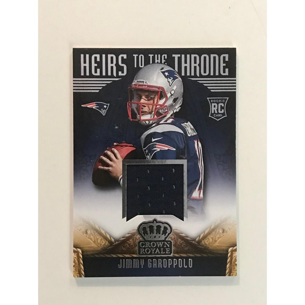 2014 Crown Royale Jimmy Garoppolo Rc Jersey (1 of 2)