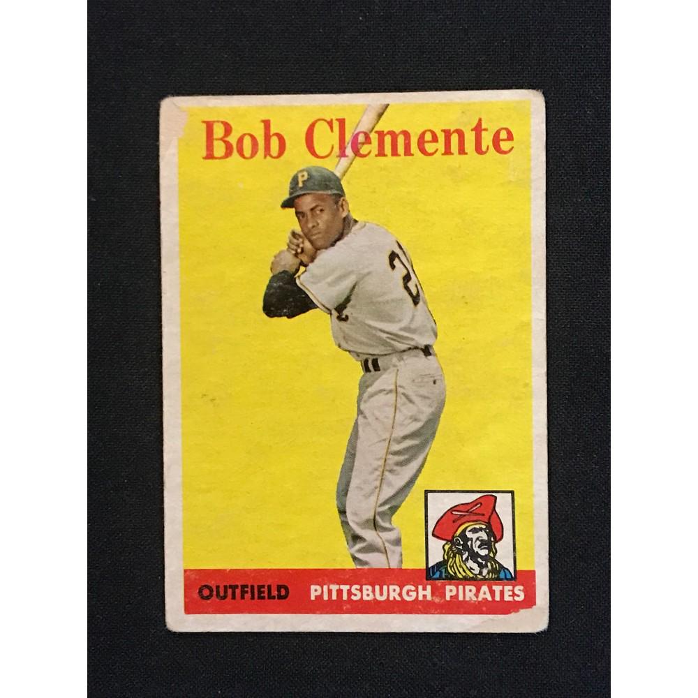 1958 Topps Roberto Clemente Good No Creases (1 of 2)