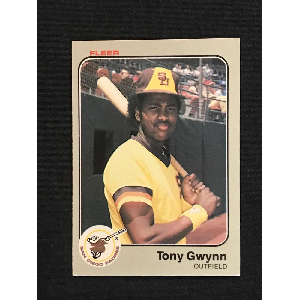 1983 Fleer Tony Gwynn Rookie Nrmt+: 1983 Fleer Tony Gwynn Rookie Nrmt+