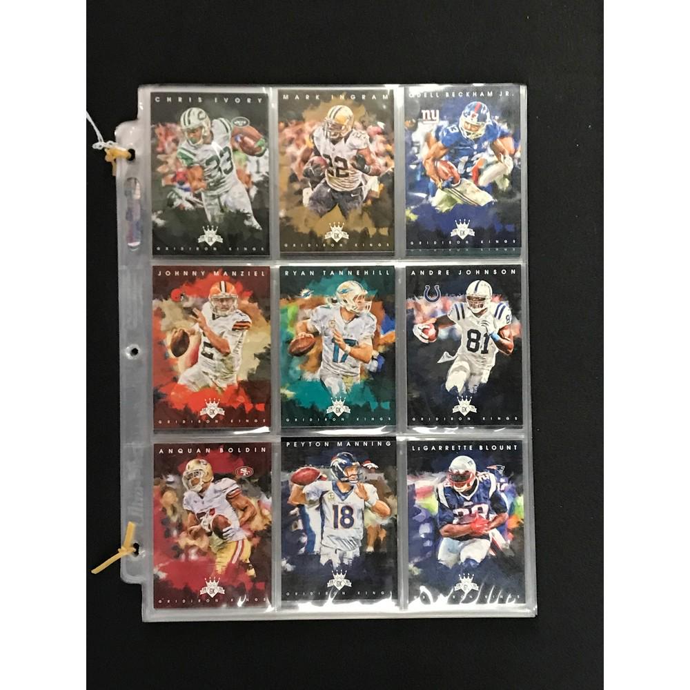 Over 80 2015 Grid Iron Kings Football Cards (1 of 6)