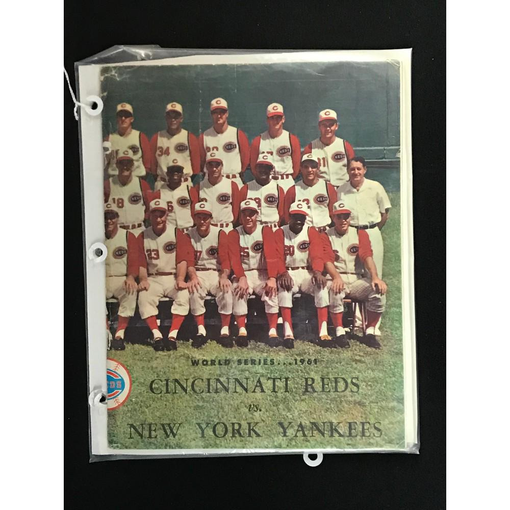 1964 Reds Versus Yankees World Series Program: 1964 Reds Versus Yankees World Series Program