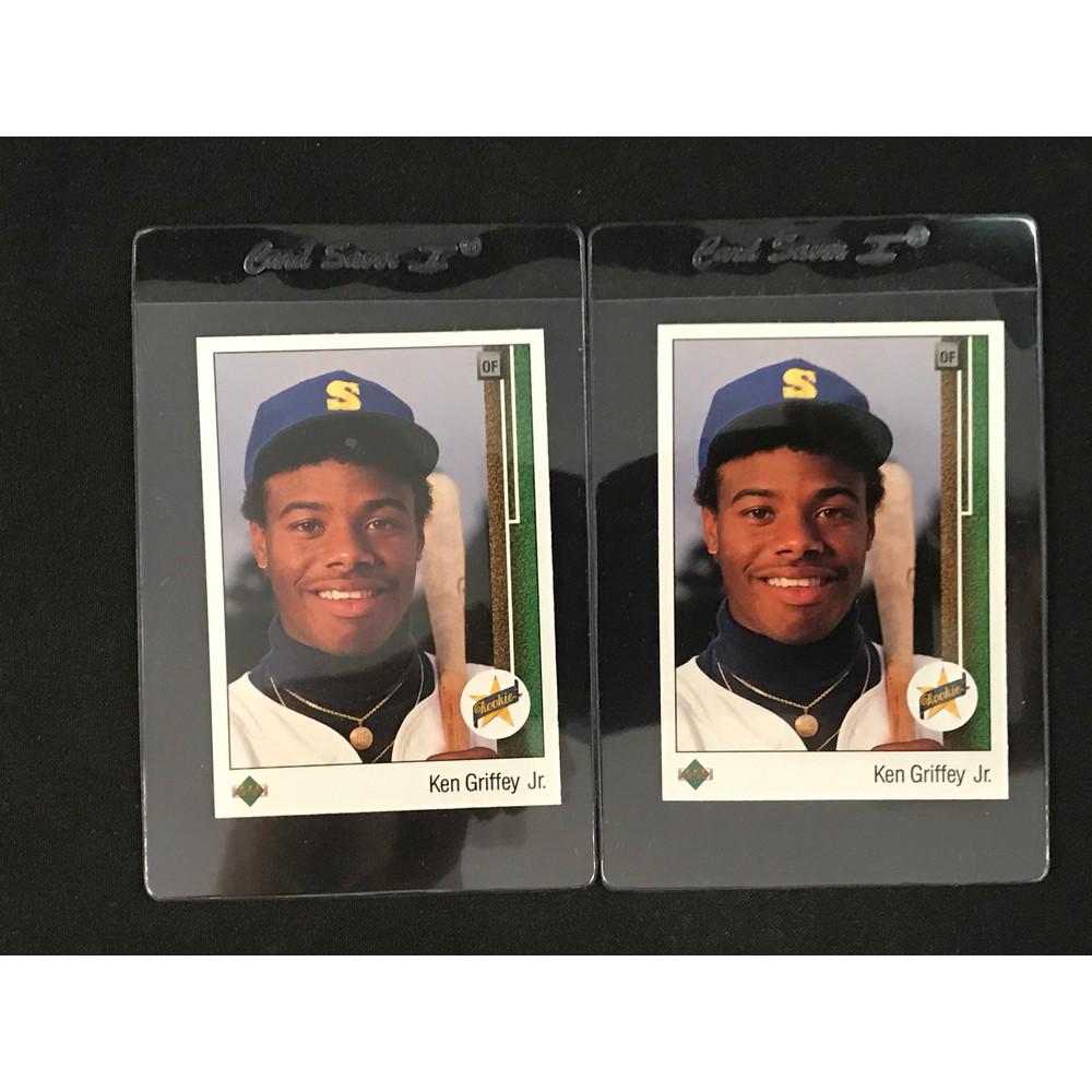 2 1989 Upper Deck Ken Griffey Jr. Rookies Mint (1 of 2)